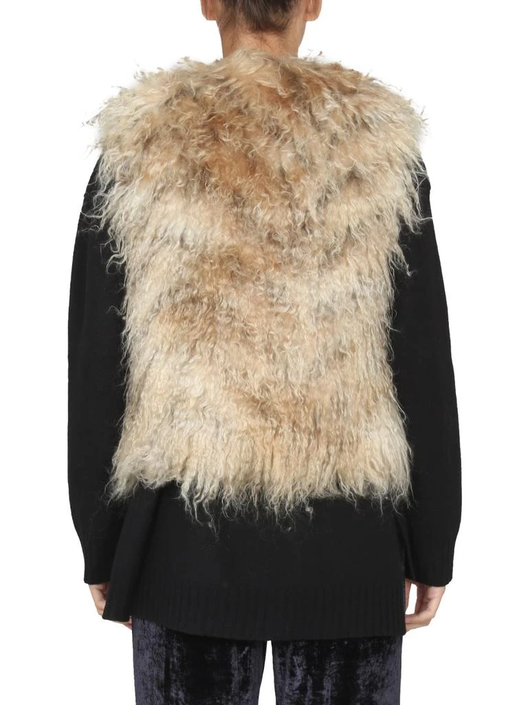 BECAGLI SINCE 1994 MOHAIR FUR VEST 3