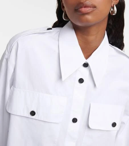 Khaite Missa cotton shirt 4