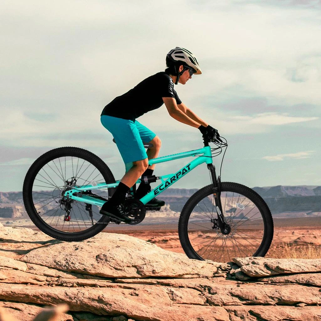 Streamdale Furniture Streamdale A26207 26 Inch Aluminum Frame Shock Fork Plus Shock Absorber 21-speed Unisex Mountain Bike 4