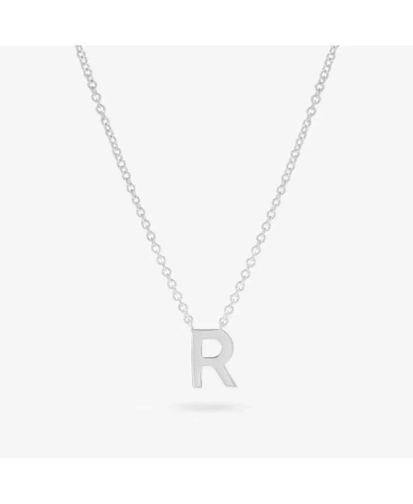 Ana Luisa Silver Initial Necklace - Letter Necklace 1