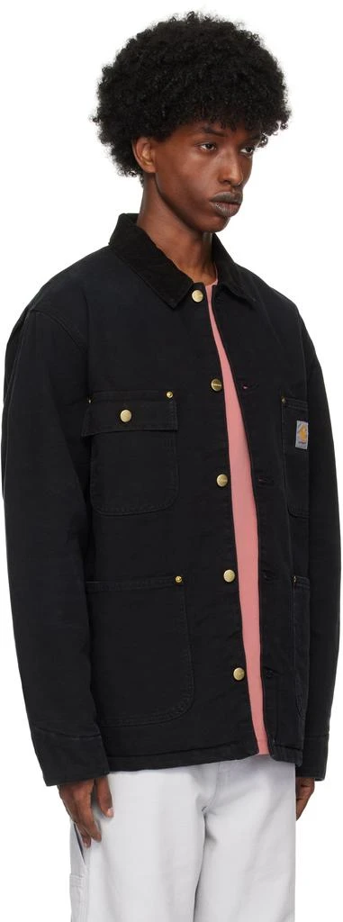 Carhartt WIP Black OG Chore Coat 2
