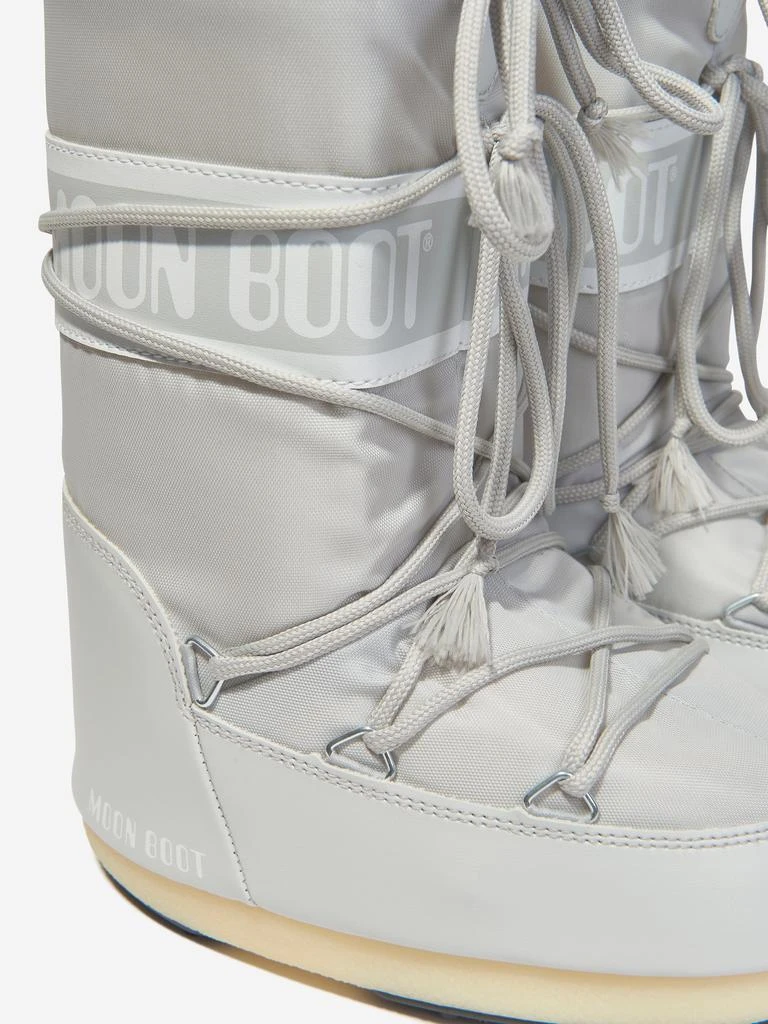 Moon Boot Moon Boot Kids Icon Nylon Snow Boots in Grey 3