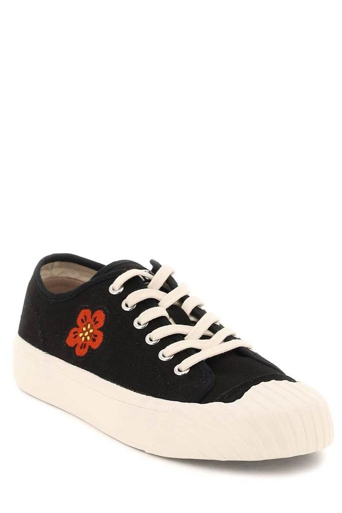 Kenzo Kenzo Boke Flower Embroidered Lace-Up Sneakers 2