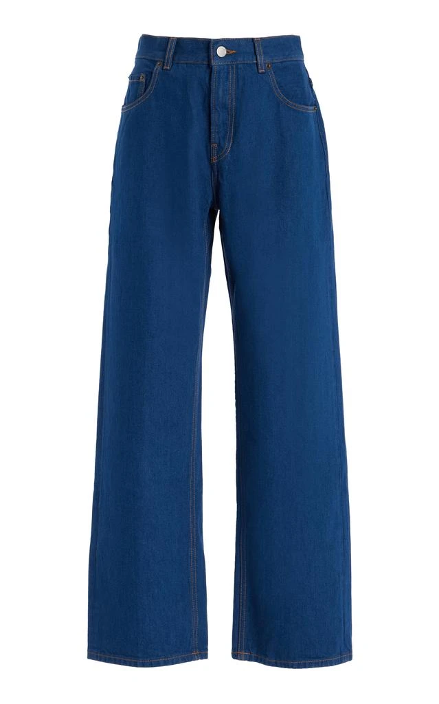 HAIKURE HAIKURE - Bonnie Rigid Low-Rise Boyfriend Jeans - Blue - 26 - Moda Operandi 1