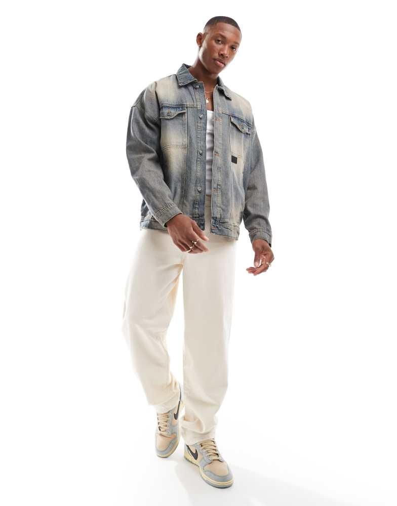 HERA Hera denim jacket in blue sand