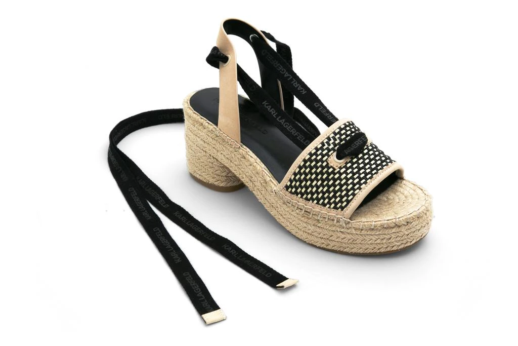 Karl Lagerfeld Paris FLORENCE LOGO STRAP ESPADRILLE 5