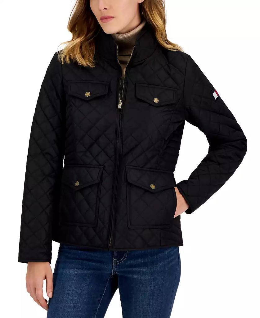 Tommy Hilfiger Women's Quilted Zip-Up Jacket