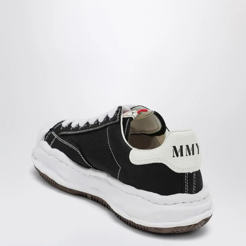Maison MIHARA YASUHIRO Black canvas Blakey low-top sneakers 5