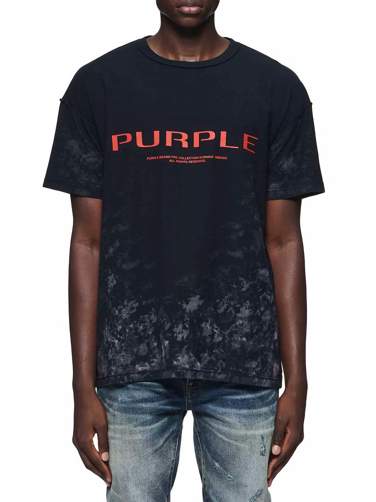 Purple Brand Logo Cotton T-Shirt