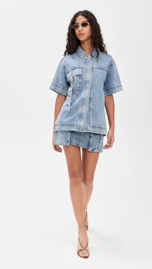 Aje Juno Denim Shirt 4
