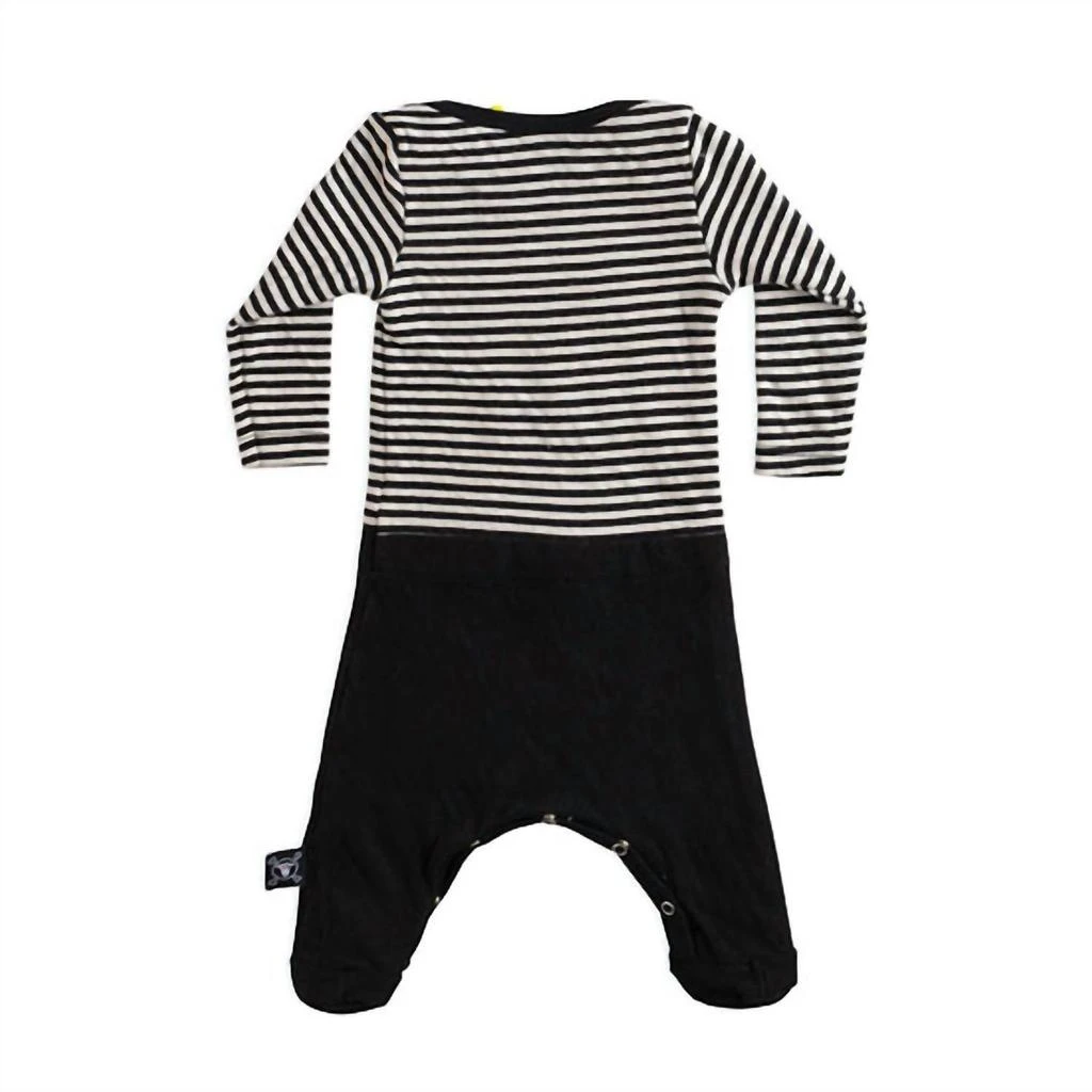 Nununu Boy's Combo Stripe Overall 3