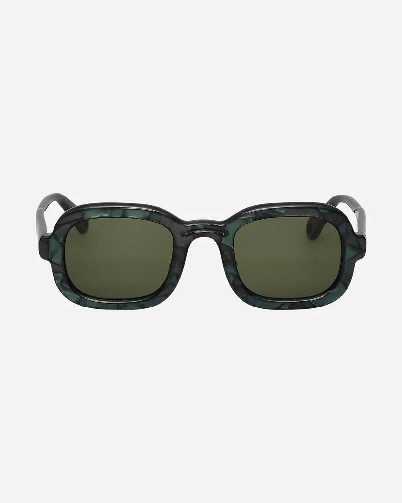 Brain Dead Newman Post Modern Primitive Eye Protection Sunglasses Green Pearl 2