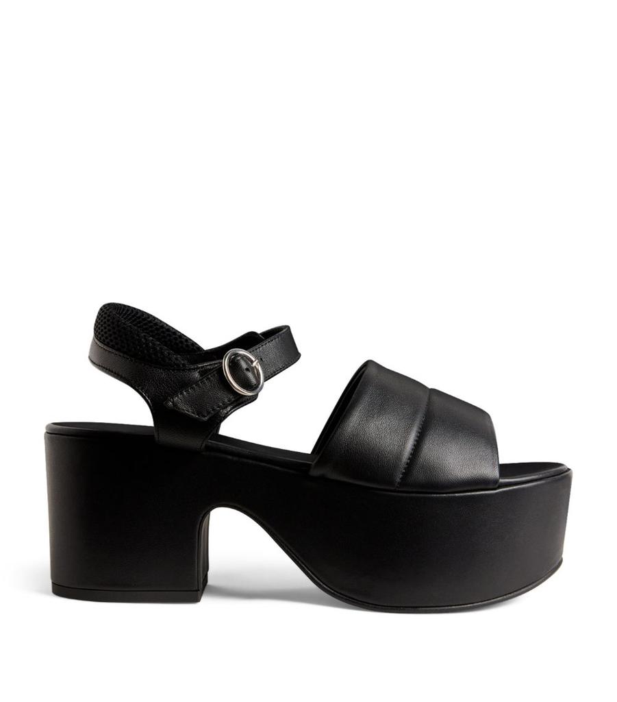 Max Mar leather platform sandals マックスマーラ Max Mar leather platform sandals マックスマーラ