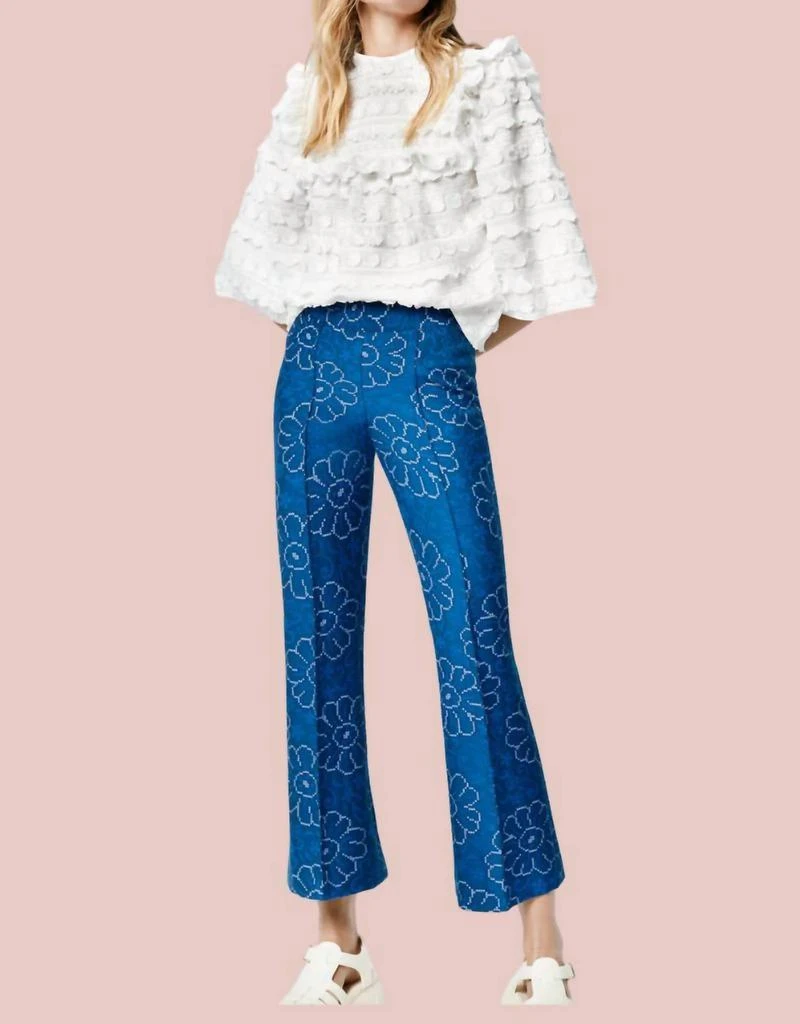 Smythe Smythe - Cropped Pintuck Pant 3