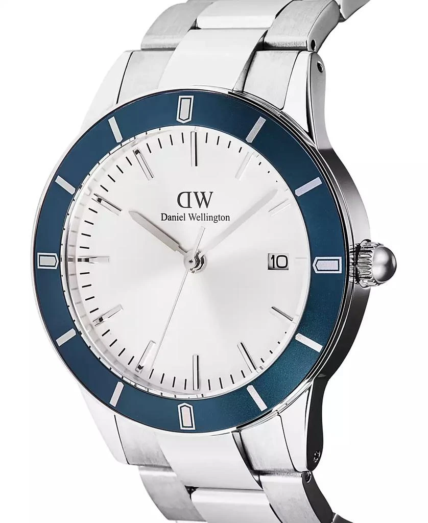 Daniel Wellington Men's Analog Silver Tone Stainless-Steel Watch, 40mm 4