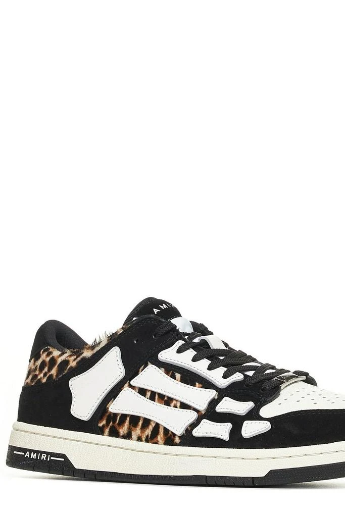 AMIRI Amiri Skeleton Patch Round Toe Sneakers 2