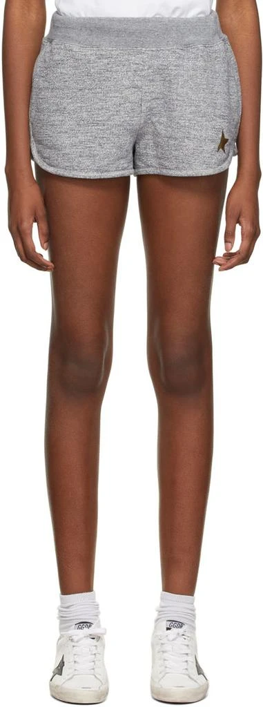 Golden Goose Grey Diana Star Shorts 1