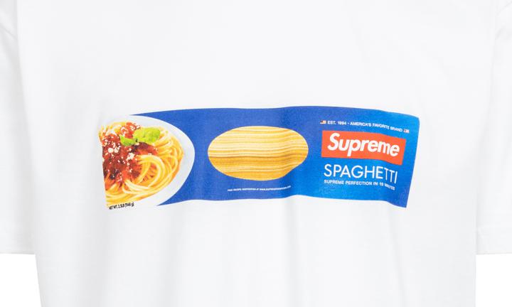 Supreme Supreme Spaghetti Tee - T-Shirts - Compare Prices