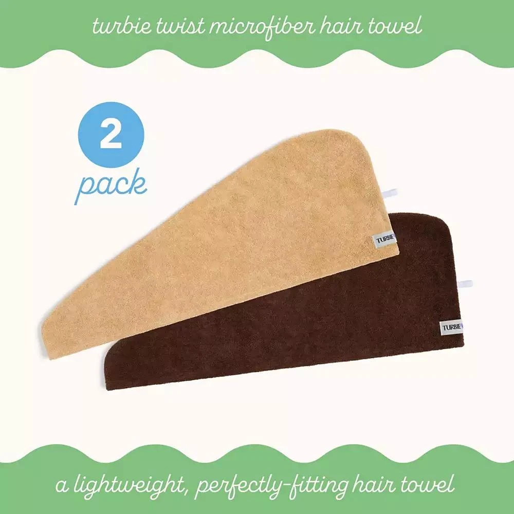 Turbie Twist Microfiber Turbie Twist 2 Pack (Sheepskin, Pinecone) 4