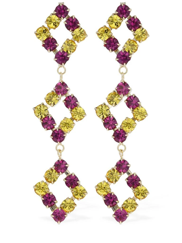 ROSANTICA Sophia Crystal Drop Earrings 1