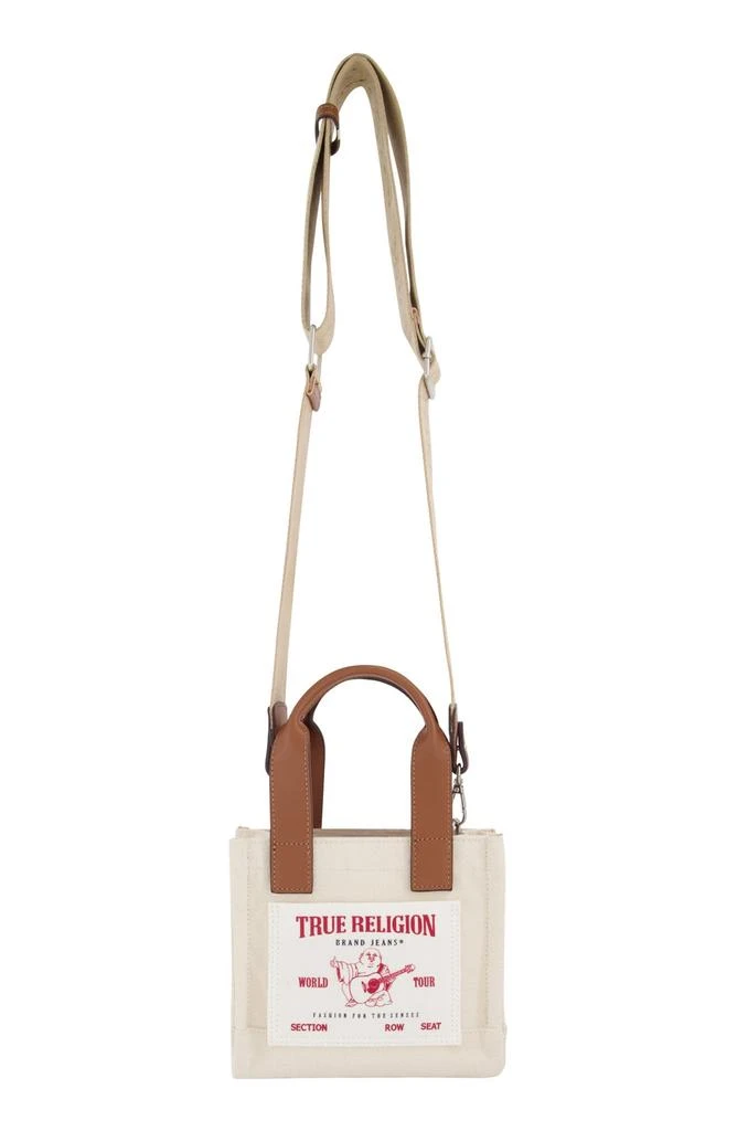 True Religion Brand Jeans Canvas Mini Tote Bag 6