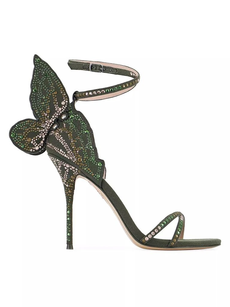 Sophia Webster Chiara 100MM Embellished Butterfly Sandals 1