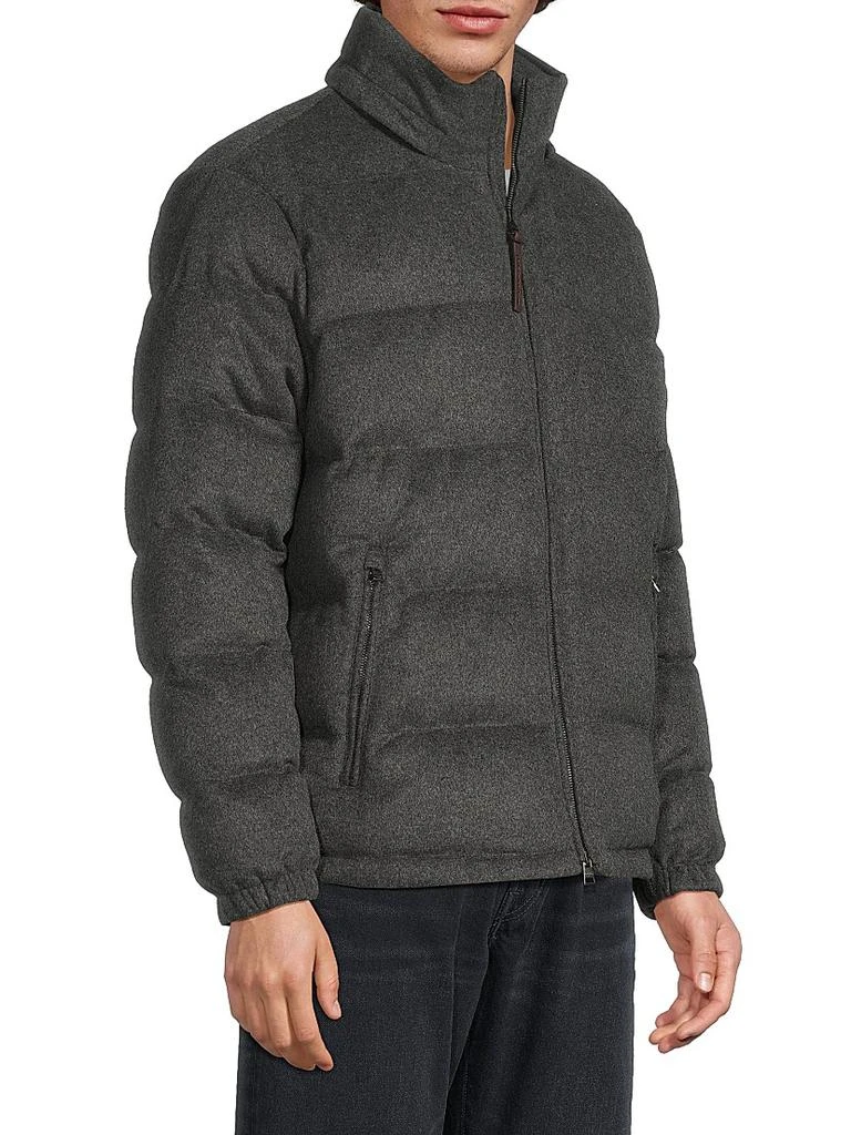 Ralph Lauren Brushed Wool-Blend Puffer Jacket 4
