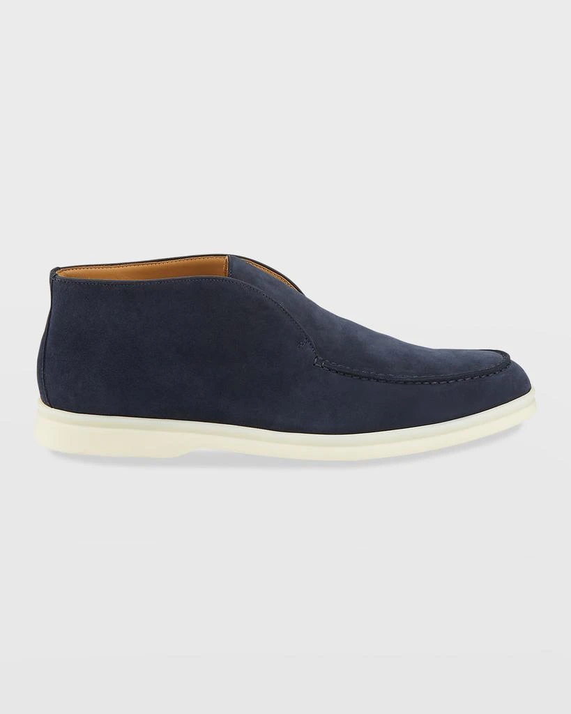 Loro Piana Open Walk Suede Booties 1