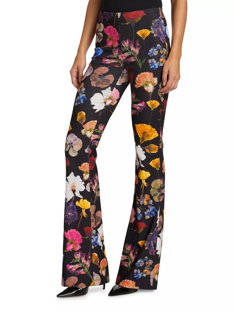 Alice + Olivia Floral Boot-Cut Pants 4
