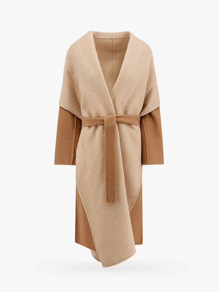 Max Mara Cosimo oversize wool blend coat with water