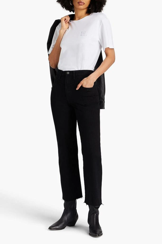 E.L.V. DENIM X THE OUTNET The high-rise flared jeans 2