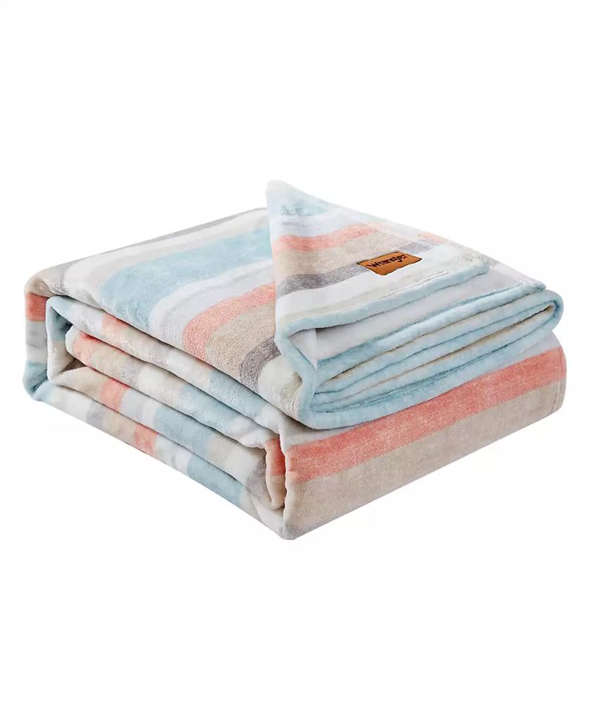 Wrangler Glen Canyon Stripe Ultra Soft Plush Blanket