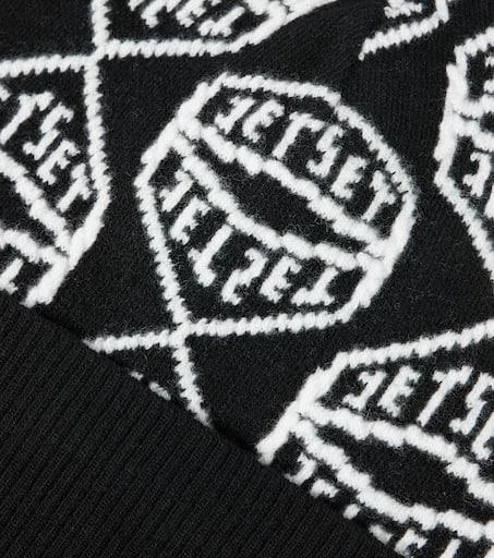 Jet Set Logo wool-blend beanie 3