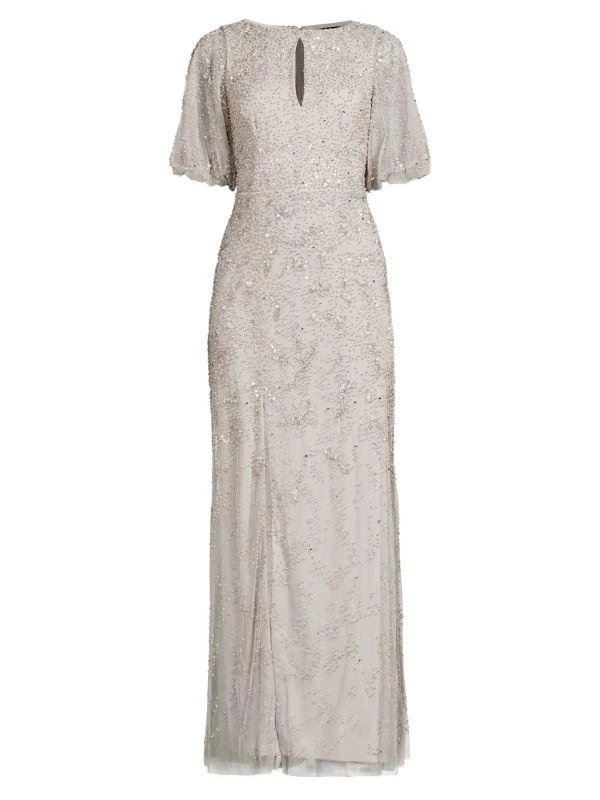 Adrianna Papell Beaded Gown 3