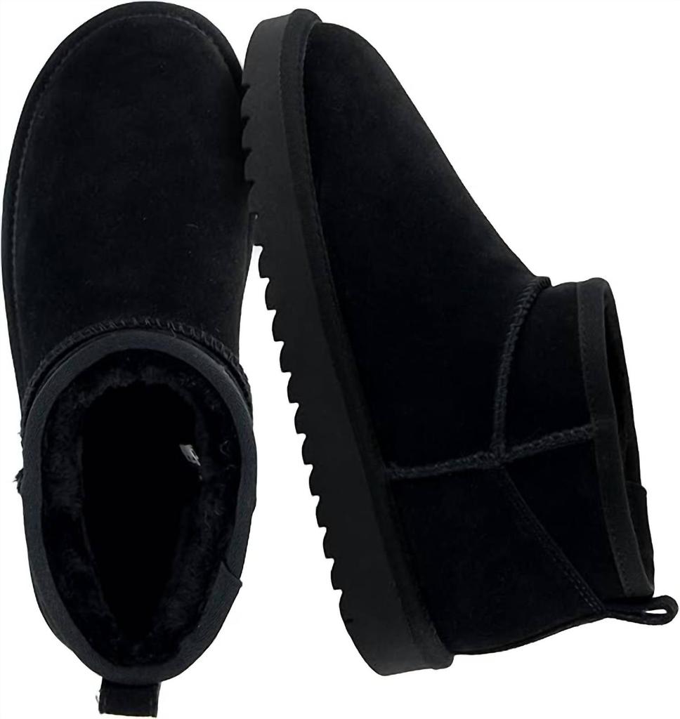 Cushionaire Cushionaire - Women's Hip Two Genuine Suede Ankle Snow Boots
