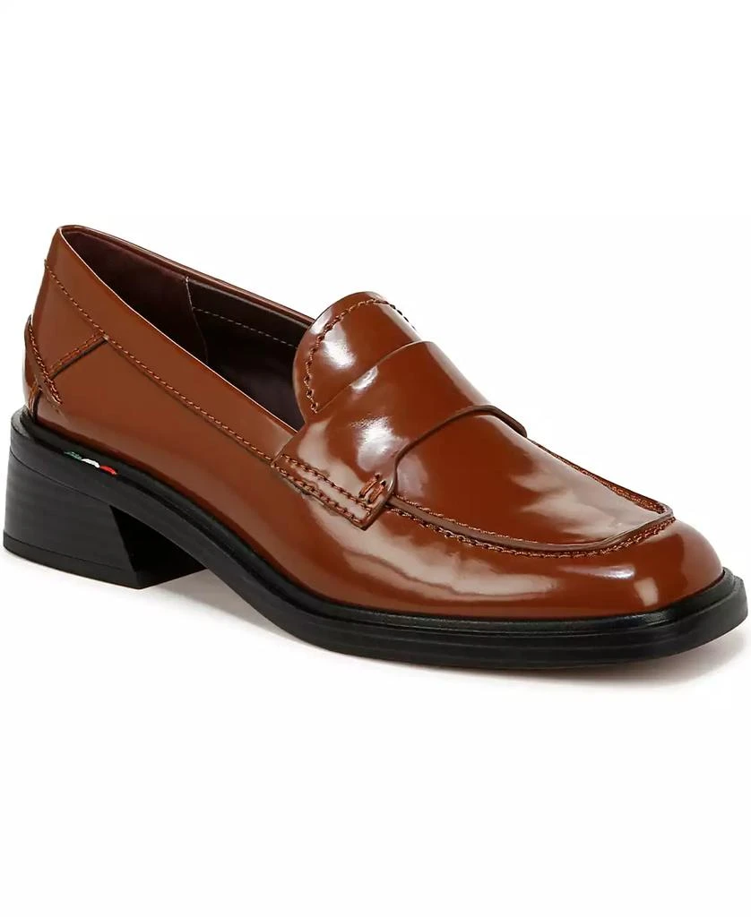 Franco Sarto Women's Gabriella Block Heel Loafers 1