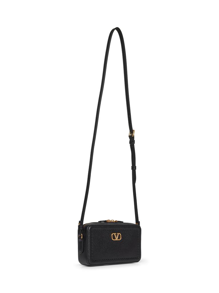 Valentino VALENTINO GARAVANI | Black Alltime mini crossbody bag | Women | PZ