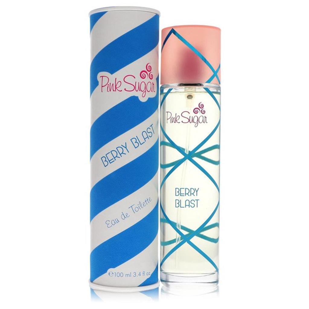 AQUOLINA 3.4 oz Pink Sugar Berry Blast Womens Eau De Toilette Spray