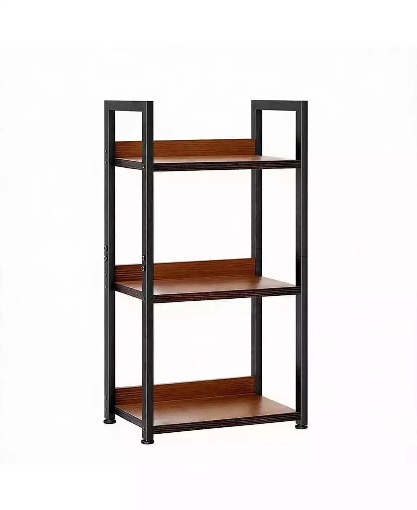 YIGII Multifunctional Bookshelf - Modern Design, Waterproof Panels, Easy Assembly