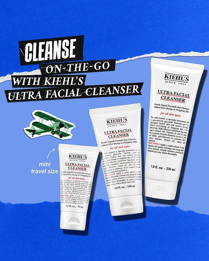 Kiehl's Ultra Facial Cleanser 5 oz. 6