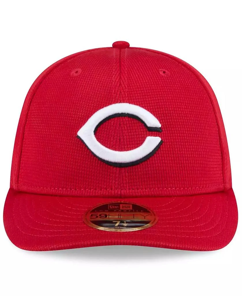 New Era Men's Red Cincinnati Reds 2025 Spring Training Low Profile 59FIFTY Fitted Hat 5