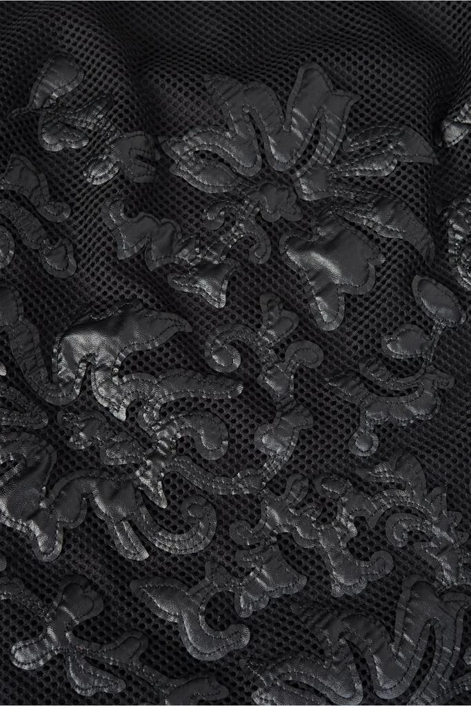 Emporio Armani Emporio Armani Lace Patterned Mesh Top 4