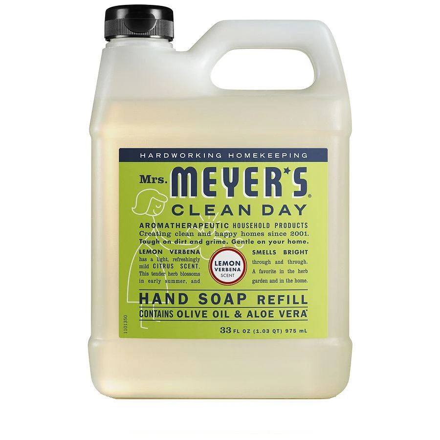 Mrs. Meyer's Clean Day Liquid Hand Soap Refill Lemon Verbena 1