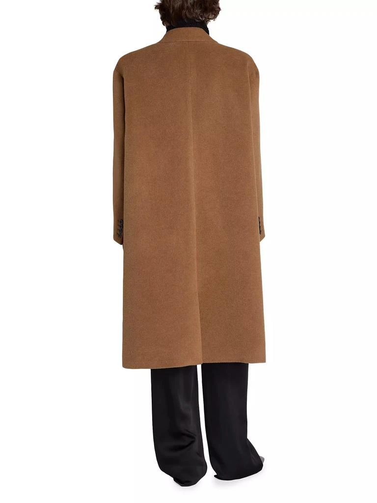 Yves Saint Laurent Oversized Coat in Wool 6