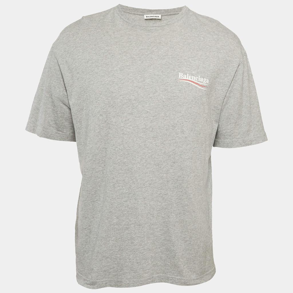 Balenciaga TAPE TYPE RASPBERRY-COLOURED T-SHIRT - T-Shirts