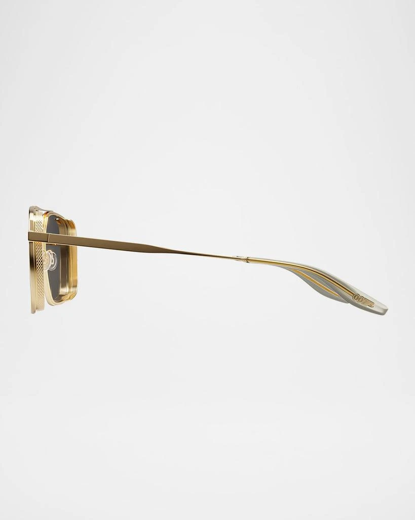 Barton Perreira x 007 Men's Scaramanga Titanium Aviator Sunglasses 2