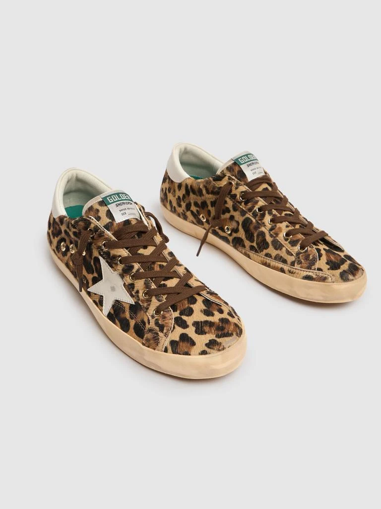 Golden Goose 20mm Super-star Pony Hair Sneakers 2