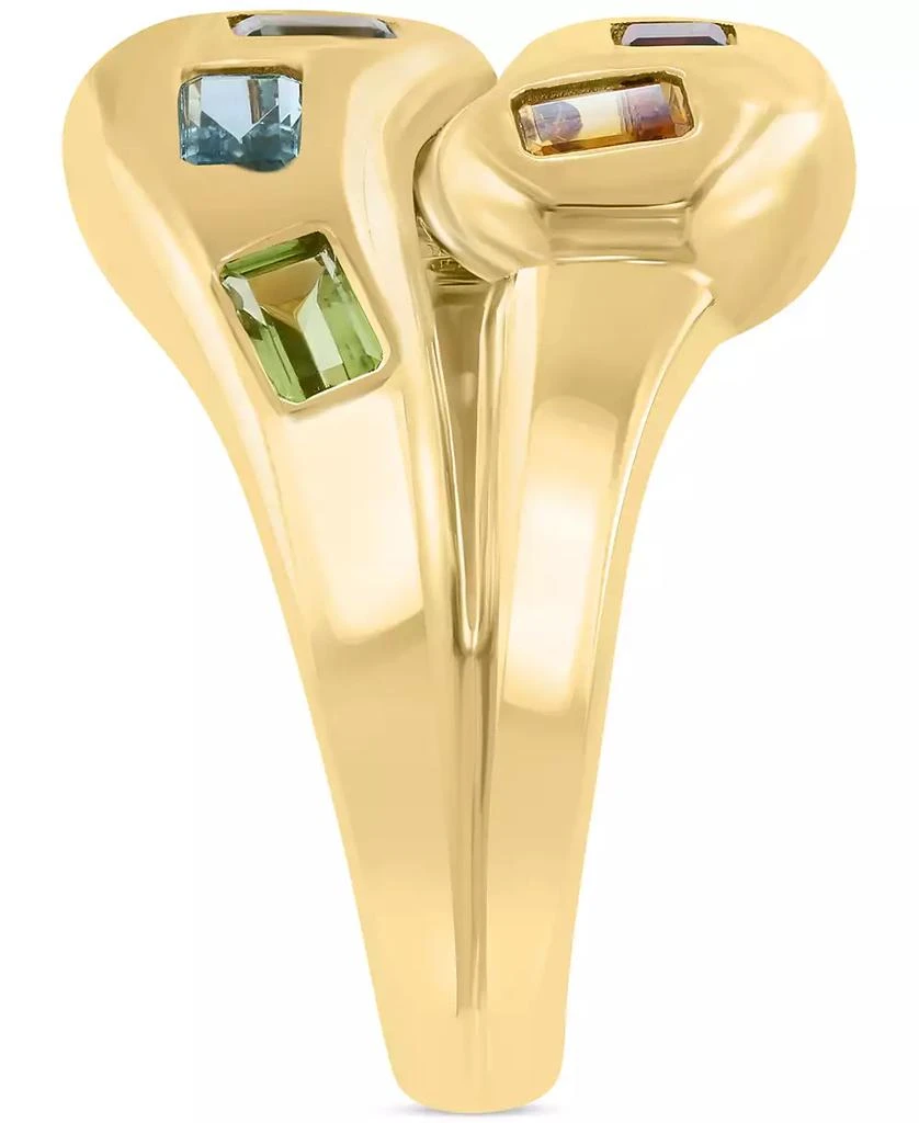 Effy EFFY® Multi-Gemstone Statement Ring (1-1/2 ct. t.w.) in 14k Yellow Gold-Plated Sterling Silver 3