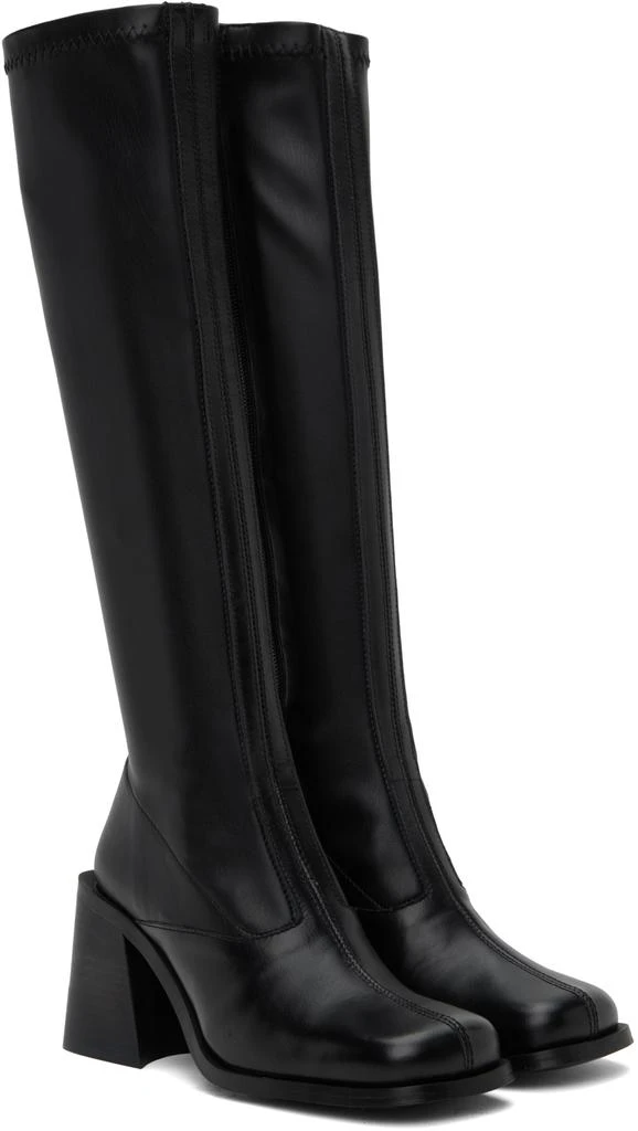 Justine Clenquet Black Eddie Boots 4