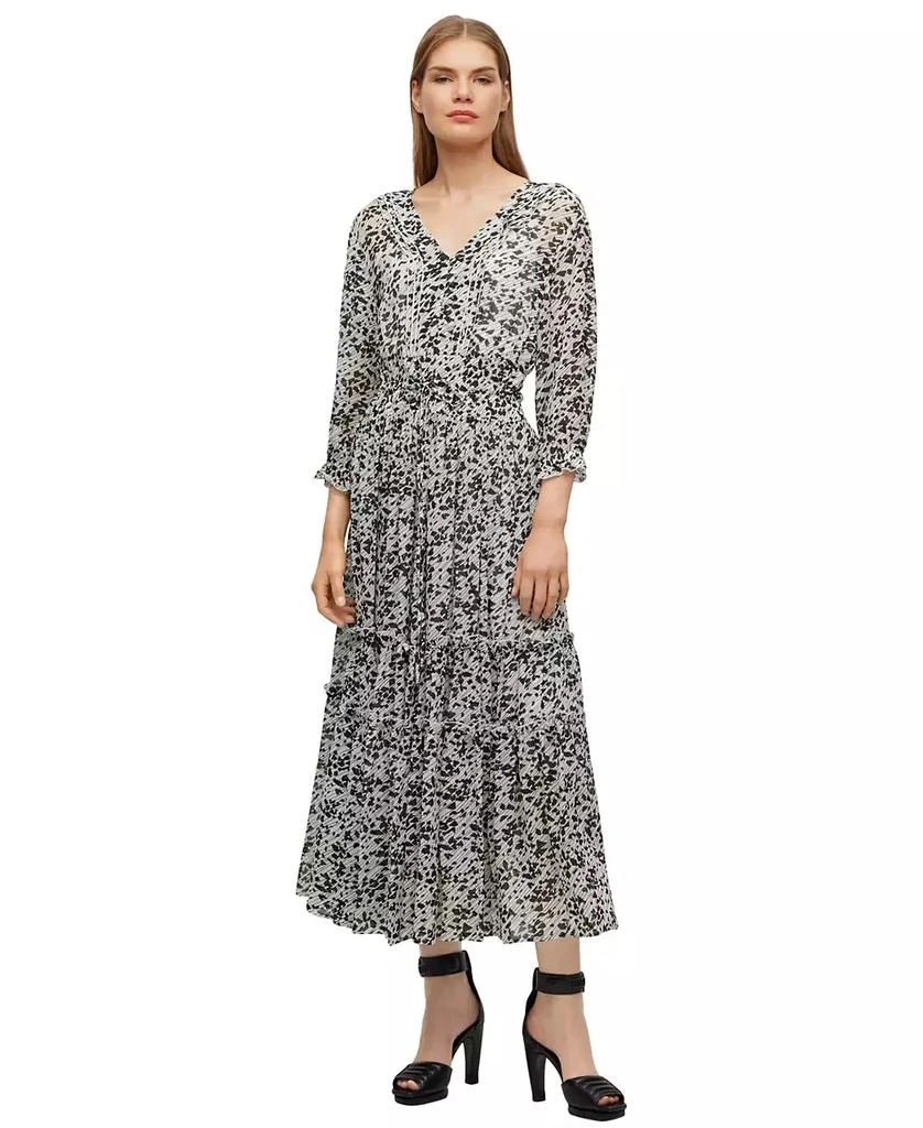 Hugo Boss Women's Maxi V-Neck Dress 1
